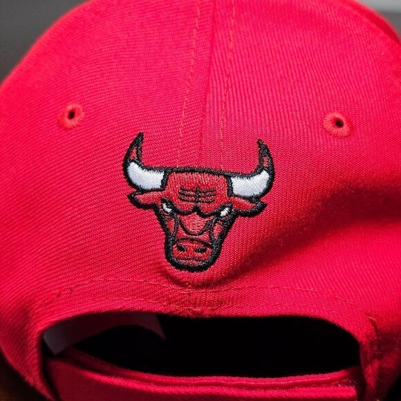 Chicago Bulls New Era Dad Hat Cap Red Black 9Forty NBA Jordan Pippen Rodman New - Picture 12 of 12